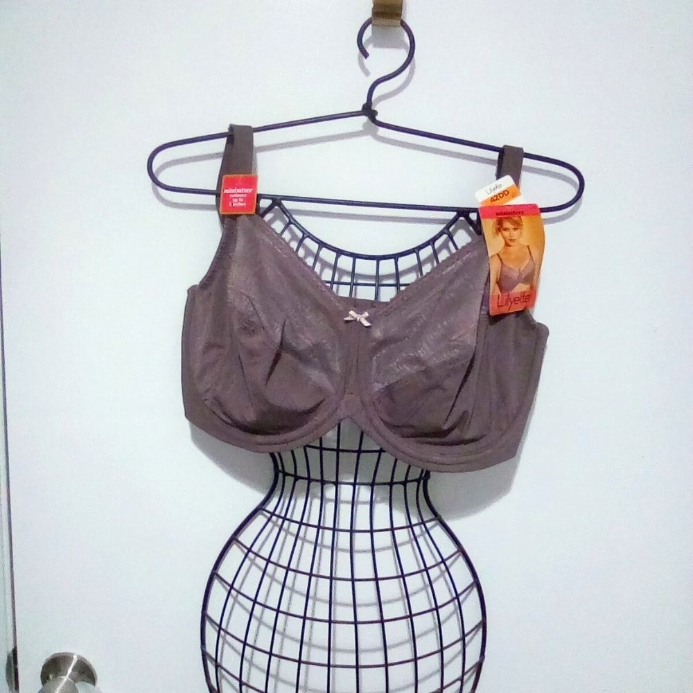 Lilyette Enchantment underwire bra; taupe - 42DD